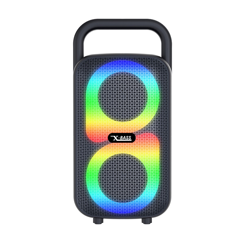 MZS-3213 Dual 3″ Portable Bluetooth Speaker (Mic, RGB, TWS)
