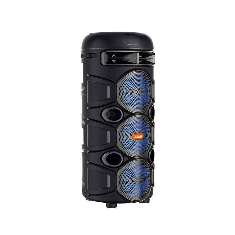 MZS-3301T Triple 3″ Party Bluetooth Speaker (Mic, RGB, TWS)